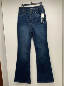 Old Navy Jeans Womens Size 12 Blue High Rise Flare - Picture 1 of 13