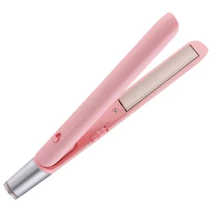 2 in 1 Hair Curler Travel Hair Straightener Curling Iron - Picture 1 of 12