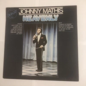 JOHNNY MATHIS Heavenly 1975 UK vinyl LP Heavenly Hello Young Lovers Misty - Picture 1 of 1
