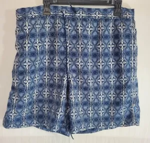 Tommy Hilfiger Men's Size Large Blue Swim Trunks Board Shorts 34" Waist  - Picture 1 of 5