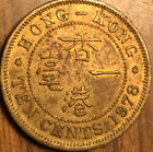 1978 HONG KONG 10 CENTS COIN