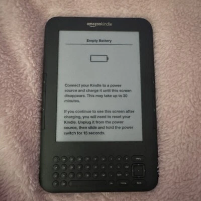 Amazon Kindle Keyboard (3rd Generation) 4 GB, Wi-Fi + 3G (Unlocked), 6 In - Image 1 of 3