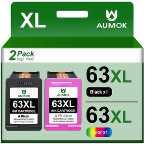 65 XL Ink Cartridges for HP 65XL Deskjet 2600 2655 2652 3720 ENVY 5052 5000 5055 - Afbeelding 1 van 11
