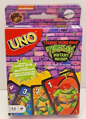 UNO Teenage Mutant Ninja Turtles Mutant Mayhem Card Game for Family Night HPW19 - Image 1 of 4