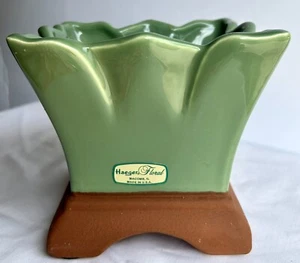 Haegar Floral Classic Collection Planter Provence Green Pedestal Base USA NewOth - Picture 1 of 5