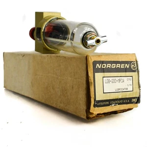 NORGREN Compressed Air Lubricator L08-200-MPCA F92 1/4 USA - Picture 1 of 10
