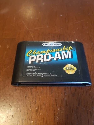 Championship Pro Am - Authentic Sega Genesis Game - Image 1 of 4
