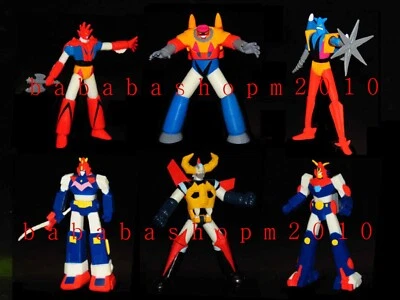 Figura gashapon Bandai Super Robot Wars Parte 2 (Juego completo de 6 figuras) Foto 1 de 4