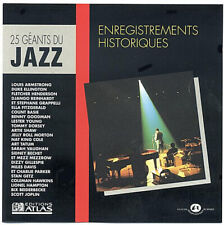 Various 25 Géants Du Jazz: Enregistrements Historiques - CD