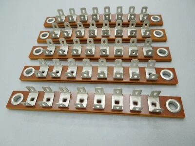 8 Lug Horizontal Phenolic Terminal Strip (QTY 5) - Image 1 of 4