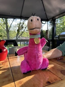 Vintage Flintstones 1989 Nanco Dino The Dinosaur 10” Plush Stuffed Animal Toy - Picture 1 of 7