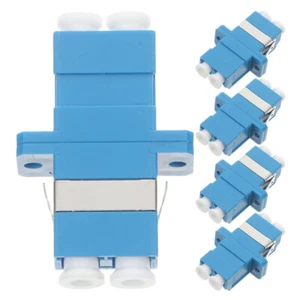 5 Pcs Fiber Optic Adapter Optical Connectors Coupler for Networking - Afbeelding 1 van 12