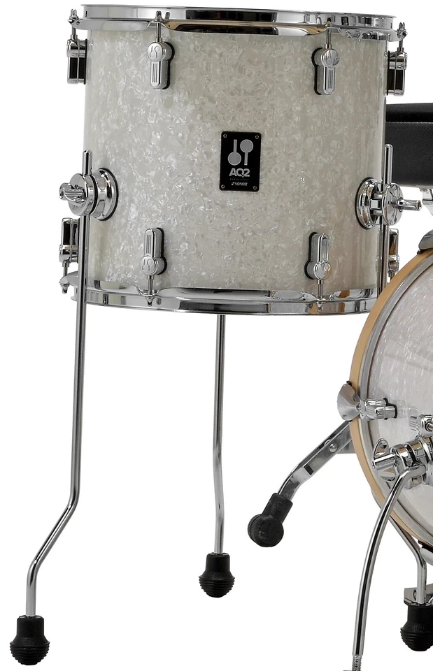 Sonor AQ2 Series 13x12" White Marine Pearl Floor Tom Drum +Legs WorldShip Dealer - Image 1 of 1