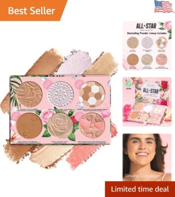 Buildable Bronzer & Blush Palette: All-Star Face Palette -  & Cruelty-Free Foto 1 de 4