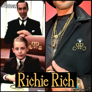 π90s RICHIE RICH Movie Crew Jacket - Home Alone Not Screen Worn Used Movie Prop - Picture 1 of 9
