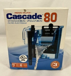 Power Filter Fish Tank Aquarium PennPlax Cascade 80 GHP 10 Gallons~NEW - Picture 1 of 5