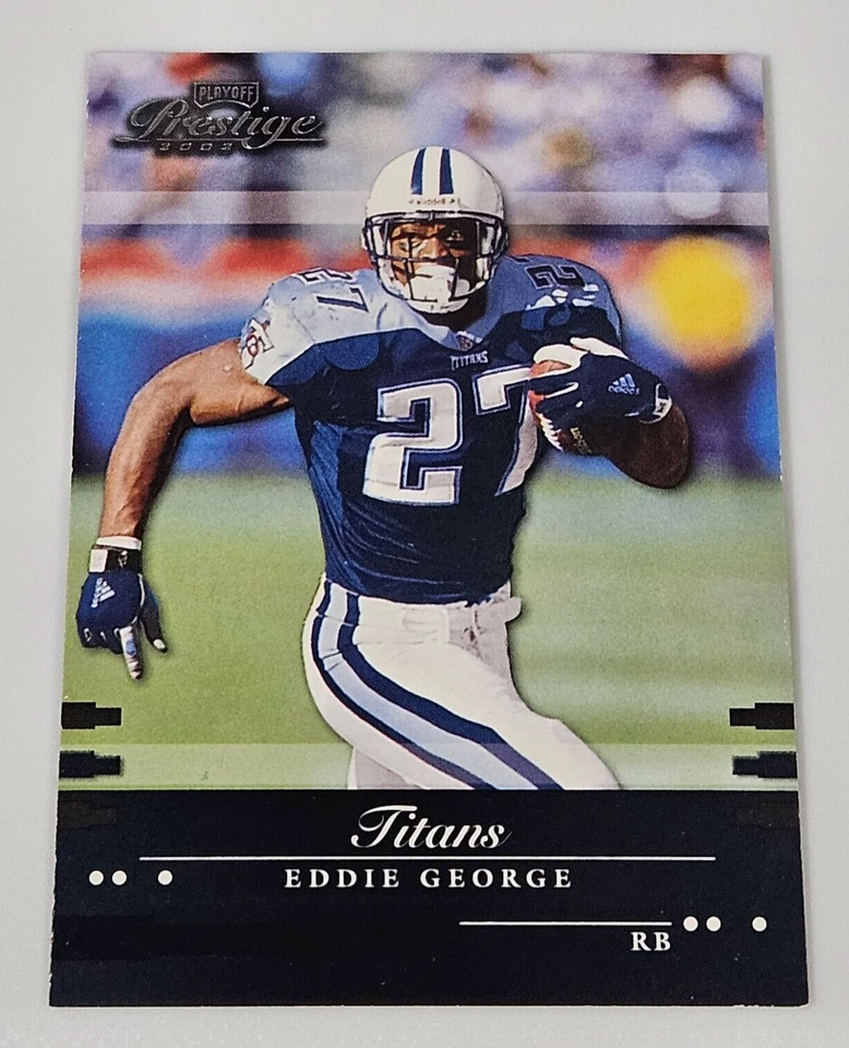 2002 Playoff Prestige EDDIE GEORGE #142 Football Card - Tennessee Titans - Image 1 of 2
