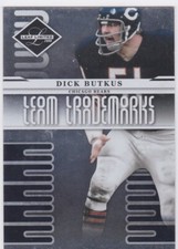 2008 Leaf Limited Team Trademarks #T-25 Dick Butkus /999 Insert Free Shipping!
