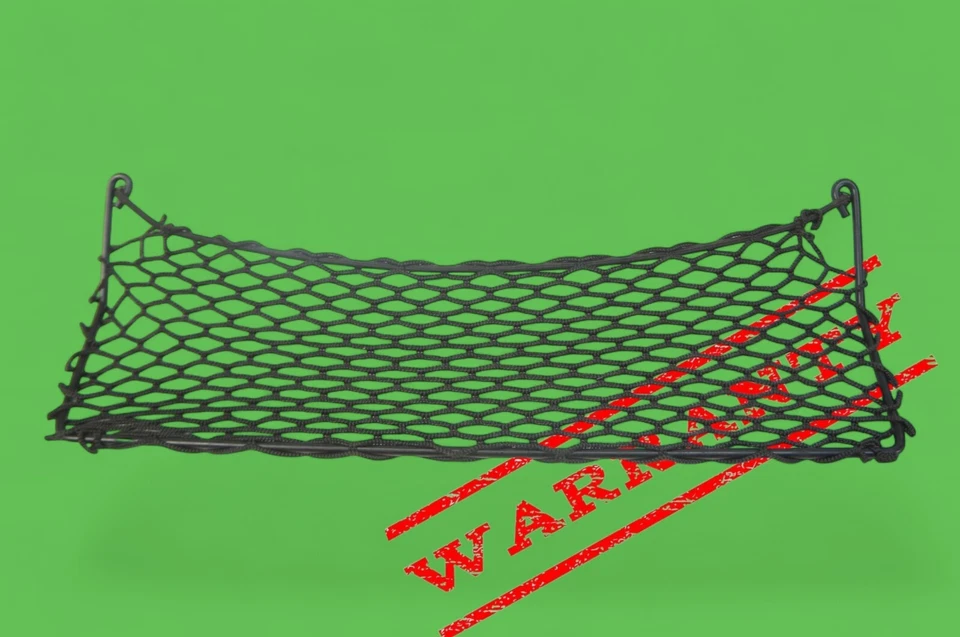 2004-2010 bmw 645ci 650i e63 e64 rear left trunk cargo net screen black - Image 1 of 4