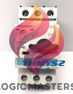 1PCS NEW Siemens 3RV1021-1AA10 Motor protection circuit breaker 3RV10211AA10 - Picture 1 of 7