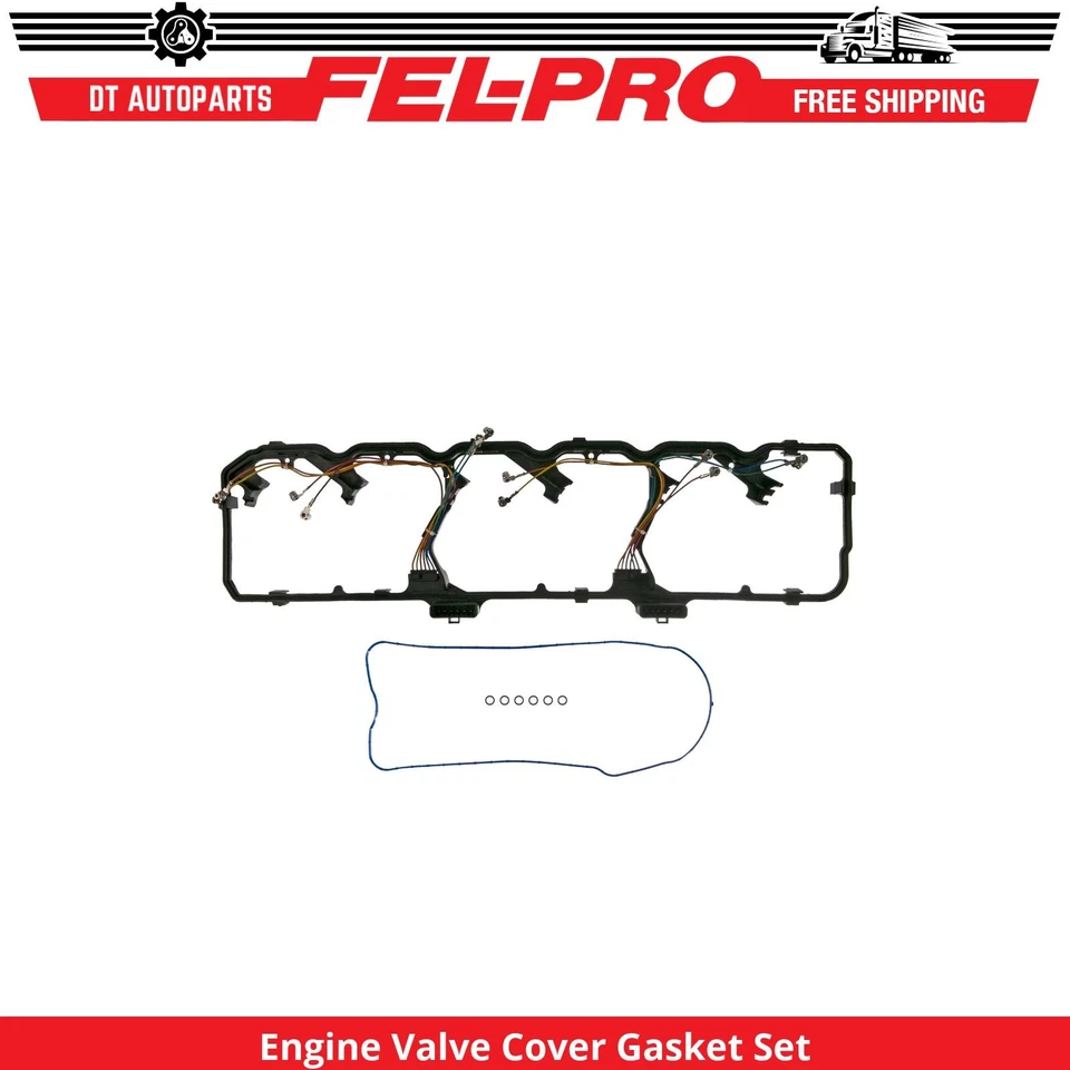 For 2011-2020 Ram 3500 6.7L L6 Engine Valve Cover Gasket Set Upper Fel-Pro 2012 - Image 1 of 1