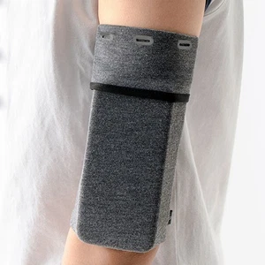 (GREY M)Phone Arm Band Gym Phone Holder Phone Arm Case Running Band For Run RM - Photo 1 sur 9