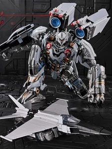 Alloy nitrogen Zeus transformable toy Ghost combat aircraft robot model - Picture 1 of 11