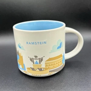 STARBUCKS YOU ARE HERE YAH COLLEZIONE 2023 RAMSTEIN 14 OZ TAZZA TAZZA DA TÈ CAFFÈ - Foto 1 di 5