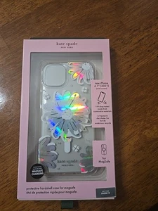 Kate Spade Magnetic Case for iPhone 13 - Iridescent Daisy - Photo 1 sur 3
