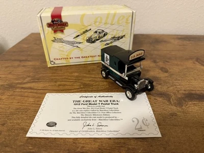 Matchbox Collectibles 1912 Ford Model T Postal Truck- USPS #YYM38237 - Image 1 of 4