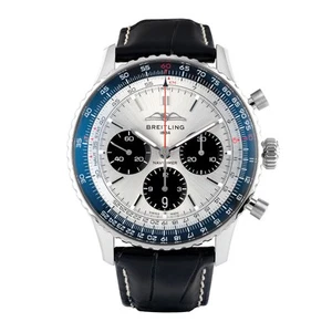 Orologio Breitling Navitimer 8 43MM Argento Indice Indicatori Ore Quadrante Acciaio Inox - Foto 1 di 10