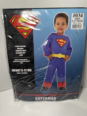 Disfraz de Superman infantil (6-12 meses) nuevo Foto 1 de 4