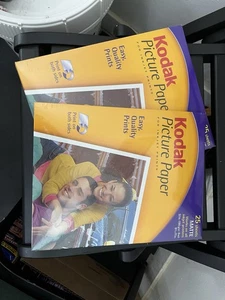 Kodak Picture Paper 8.5" x 11" Matte. 25 Sheets Selling 2 Together Brand New. - Afbeelding 1 van 4