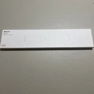 Authentic Apple Watch 42mm White Sport SM/ML Band MJ4M2ZM/A Brand New Retail Box - Photo 1 sur 3