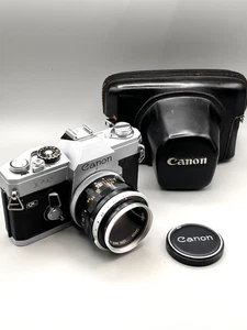 Canon FT QL - Canon 50mm f/1.8 - 35mm SLR Film Camera 1966 * excellent* - Imagen 1 de 7