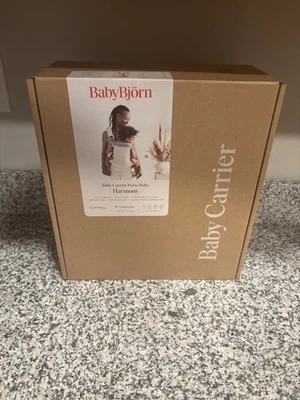 Portabebés BabyBjörn Harmony, crema, malla 3D  Foto 1 de 4