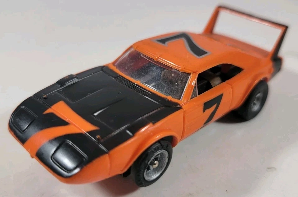 Aurora AFX Slot Car #1753 Dodge Charger Daytona In Orange RARE & NICE - Image 1 of 4