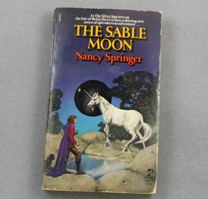 Vintage 1981 First Printing Nancy Springer The Sable Moon Paperback Carl Gren - Picture 1 of 2