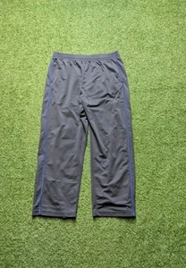  Nike Basketball Pants Mens XXL Grey Y2K Baggy Wide Leg Track Dri-fit Athletic  - Picture 1 of 12