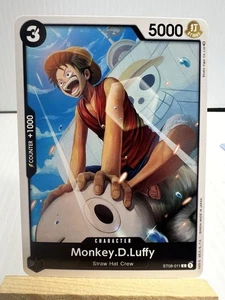 Juego de cartas de una pieza Monkey.D.Luffy Starter Deck Monkey.D.Luffy ST08-011 REG - Imagen 1 de 2