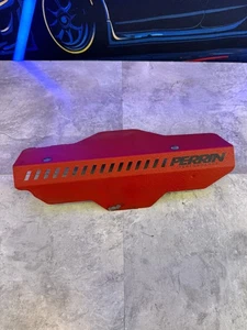 PERRIN Red Pulley Cover For Subaru Impreza WRX 02-14 WRX/04-21 STi - Picture 1 of 9