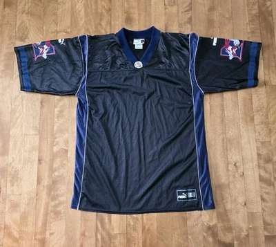 Camiseta Montreal Alouettes Puma CFL Negra Alterna Talla L De Colección Años 90 Foto 1 de 4