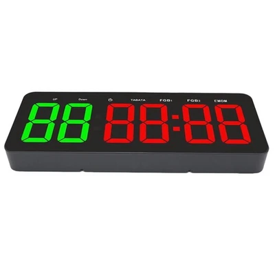 12.4 Inch Gym Timer Countdown Count Up Intervall-Fitness-Timer Mit Fernbedienung - Bild 1 von 4