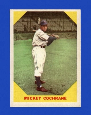 Fleer Set-Break #24 1960 Mickey Cochrane como nuevo sin precio base *GMCARDS* Foto 1 de 2