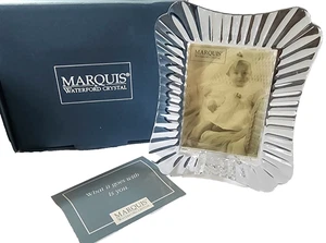 Marquis Waterford Easton Crystal Photo Picture Frame Made in Germany New w/ Box - Picture 1 of 7