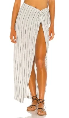 Falda L*Space A1008 para mujer blanca a rayas Mia talla M Foto 1 de 4