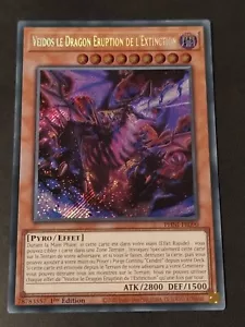 Yu-Gi-Oh - Veidos le Dragon Éruption de l'Extinction - PHNI-FR090 - Secret Rare - Foto 1 di 1