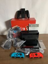 Nintendo Switch HAC-001 Red Blue Wi-Fi Capability Handheld Gaming Console