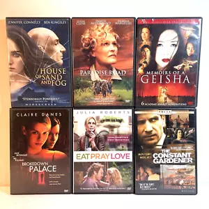 6 DRAMA MOVIES (DVD) Biography Crime History War Mystery Thriller Romance - Picture 1 of 19