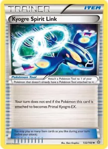 Pokémon Karte Kyogre Spirit Link 132/160 XY Primal Clash Mint - Bild 1 von 1